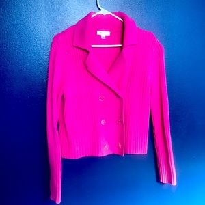 Isaac Mizrahi sweater coat